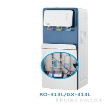 dispenser depuratore d&#39;acqua con raffreddamento a compressore o elettronico